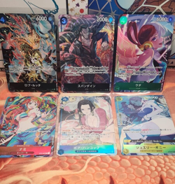 One Piece TCG PRB-01 Storage Box Promo Set 6 Card Lot - Japanese - US Seller - Image 1