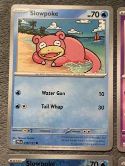 Slowpoke Slowbro Lot 151 Prismatic Evolutions Galarian Revers Holo Pokemon Cards - Image 2
