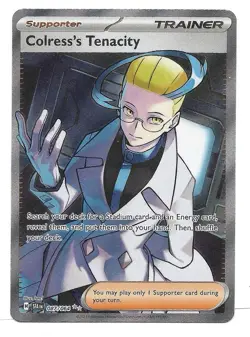 Colress's Tenacity 087/064 Sv: Shrouded Fable Holo Ultra Rare Pokemon TCG - NM - Image 1