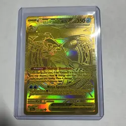 Pokemon TCG Chaos Rising Mega Greninja Ex GOLD 122/086 English - Image 1