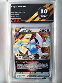 Carte pokemon ENGLISH Lugia VSTAR (SIT 139) Silver Tempest CGG 10 26520085 - Image 1