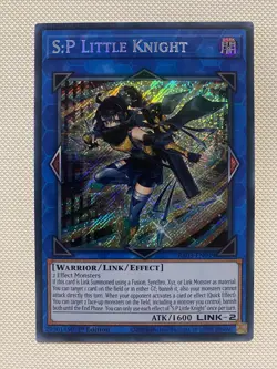 Yu-Gi-Oh! S:P Little Knight RA03-EN049 Secret Rare 1st Edition - Image 1