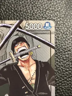 One Piece Roronoa Zoro OP01-001 (Alternate Art) ENGLISH - Image 2