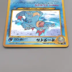 Pokemon Card Feraligatr Lv.69 No.160 Old Back Holo Nintendo EX Japanese t427 - Image 3