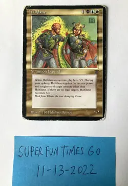 Magic the Gathering: Legends - HALFDANE - Heavily Played. - Image 1