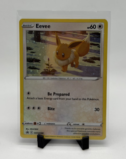 Eevee Swsh190 Black Star Promo Swsh: Sword & Shield Promo Cards Cosmo Holo - NM - Image 1