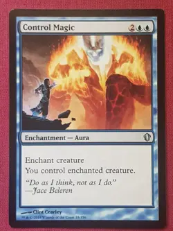 Magic The Gathering COMMANDER 2013 C13 CONTROL MAGIC blue card MTG - Image 1