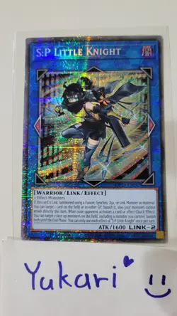 S:P Little Knight (Starlight Rare) MP25-EN047 1st Edition mint Yugioh TCG - Image 1