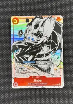 Jinbe ST01-005 Holo Promo Exclusive Gift Collection One Piece Card Game - Image 2