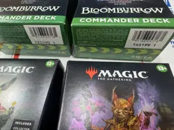 Bloomburrow Commander Deck Display Magic the Gathering Set of 4; Brand new! - Image 3