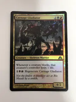 Carnage Gladiator Foil MTG Magic the Gathering Card LP Lightly Played DGM - Image 1
