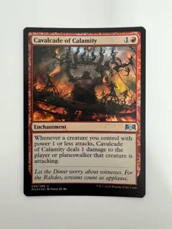 Cavalcade of Calamity Foil MTG Magic the Gathering Card NM Near Mint RNA - Image 1