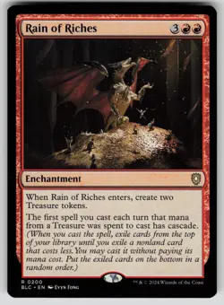 Rain of Riches Normal R Commander: Bloomburrow 200 NM - Image 1