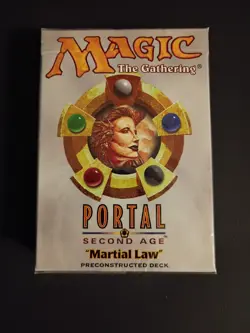 Magic The Gathering Portal Second Age Martial Law Precon Deck Sealed - Image 1