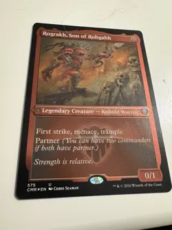Magic The Gathering: Rograkh, Son Of Rohgahh Etched Foil (NM) - Image 3