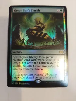 Green Sun's Zenith Double Masters 2022 Foil - Image 1