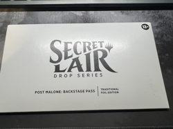 MTG Secret Lair x Post Malone: Backstage Pass FOIL Edition - Sealed Pack - Image 1