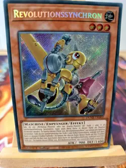 Revolutionssynchron DUNE-DE002 Secret Rare Deutsch NM YUGIOH - Image 1