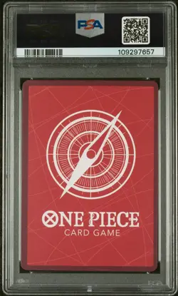 PSA 9 2024 ONE PIECE PROMO MONKEY D. LUFFY PSA MAGAZINE EXCLUSIVE #OP05-060 - Image 2