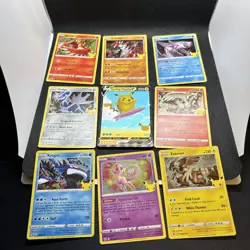 Pokemon Card Lot - 9x ALL Celebrations - Rare Holo - Incl. 1x Ultra Rare - NM - Image 1
