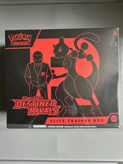 Pokemon TCG Destined Rivals Elite Trainer Box w/ Promo - English 45 Cards - Image 1