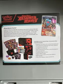 Pokemon TCG Destined Rivals Elite Trainer Box w/ Promo - English 45 Cards - Image 2