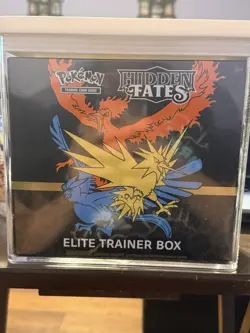 Pokemon TCG: Hidden Fates Elite Trainer Box (145 Cards) 820650824739 - Image 1