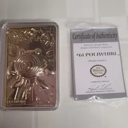 1999 Burger King Set Of 6 Pokemon 23k Gold Plated Cards W/Balls, COA and 3 Boxes - Image 4