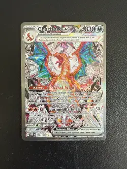 Charizard EX Holo Pokemon Trading Card Game TCG 330 HP 223/197 - Image 2