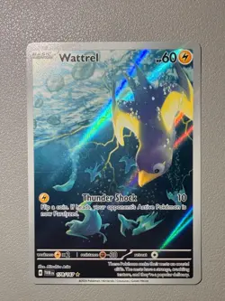 Pokemon Card Wattrel 178/167 Twilight Masquerade Illustration Rare Near Mint - Image 1