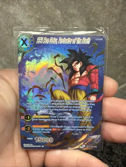 BT11-034 SS4 Son Goku Protector of the Earth Bandai Dragon Ball Super Card — NM - Image 1