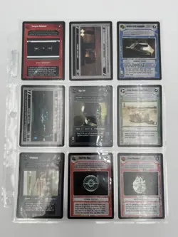 Decipher Star Wars CCG Lot of 177 Black Border Cards - Image 2