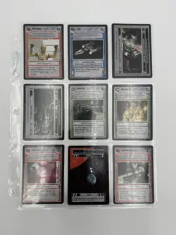 Decipher Star Wars CCG Lot of 177 Black Border Cards - Image 3