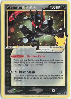 Greninja Star Promo SWSH: Sword & Shield Promo Cards SWSH144 NM - Image 1