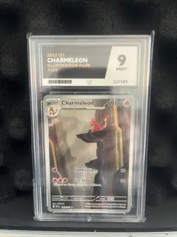 PokemonCharmeleon Holo Card Scarlet Violet-151 Illustration Rare 169/165 Ace 9 - Image 1