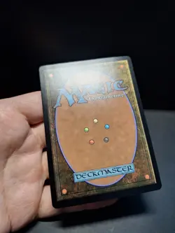 MTG Demonic Tutor Alter Hand Painted Altered Art tribute to Yoshitaka Amano - Image 5