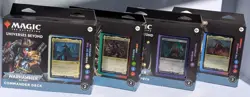MtG Warhammer 40k Commander Decks All 4 Unique Boxes Sealed New - Image 1