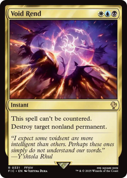 MTG magic 1x Void Rend (M/NM) Commander Final Fantasy - Image 1