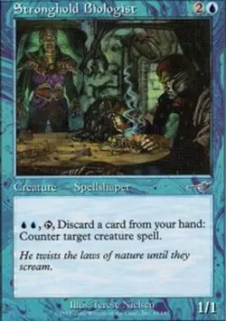 4x Stronghold Biologist Light Play, English Nemesis MTG Magic - Image 1
