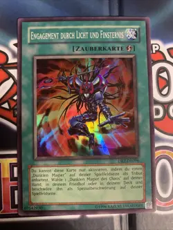 Yu-Gi-Oh! Engagement Durch Licht und Finsternis DR2-DE096 Super Rare De Ex - Image 1