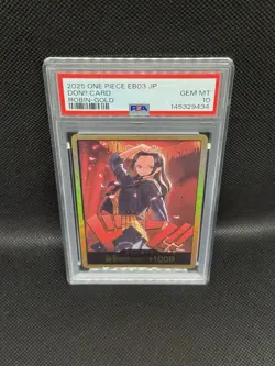 Nico Robin Gold Don Card (JP) - One Piece: Heroine Edition - EB03 - PSA 10 - Image 4