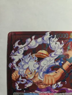 Monkey.D.Luffy ST21-001 ONE PIECE Tcg Card Game NM RED Leader - Image 2