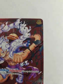 Monkey.D.Luffy ST21-001 ONE PIECE Tcg Card Game NM RED Leader - Image 3