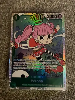 One Piece CCG Perona OP12-034 SR Legacy Of The Master NM - Image 1