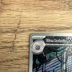 Pokemon TCG Team Rocket's Weezing 199/182 - Pokemon Destined Rivals Card - MINT - Image 2