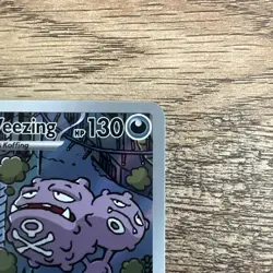 Pokemon TCG Team Rocket's Weezing 199/182 - Pokemon Destined Rivals Card - MINT - Image 3