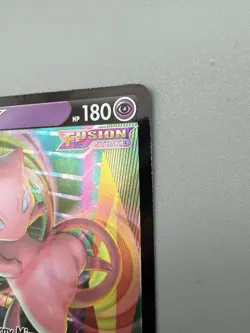 Pokemon TCG Mew V 113/264 Sword & Shield Fusion Strike Ultra Rare Holo Card - Image 3