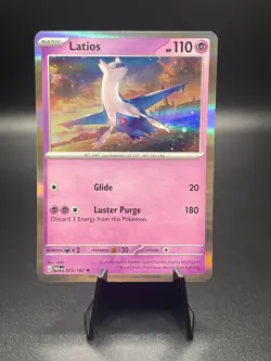 Latios [Holo] 073/182 PAR Paradox Rift Pokemon Card - Image 1