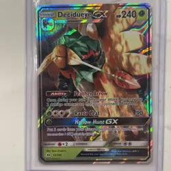 Decidueye GX 12/149 Ultra Rare Sun & Moon Lightly Played Card Condition - Image 1