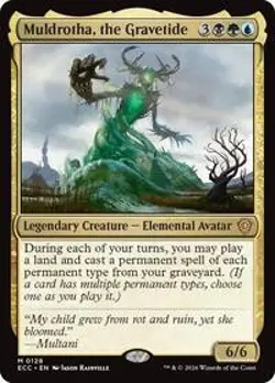 Muldrotha, the Gravetide Commander: Lorwyn Eclipsed NM - Image 1